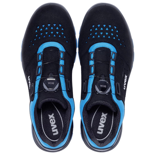 Scarpa perforata UVEX 2 Xenova S1 PL FO SR con sistema BOA® Fit System