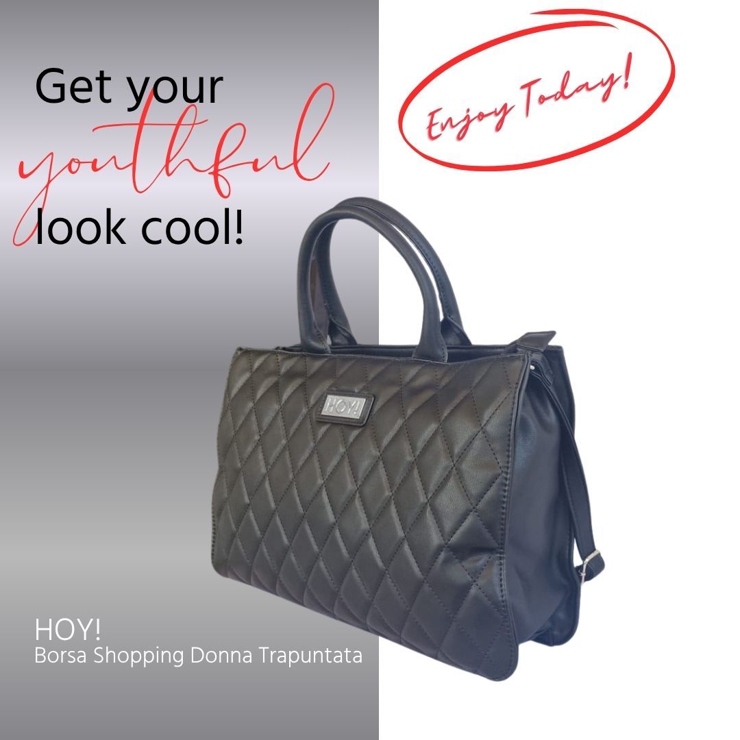 Oggi! Borsa Shopping Trapuntata per Donna