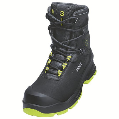 uvex 3 Stivali con lacci S3 FO CI SC SR nero vista laterale - Spidyshop