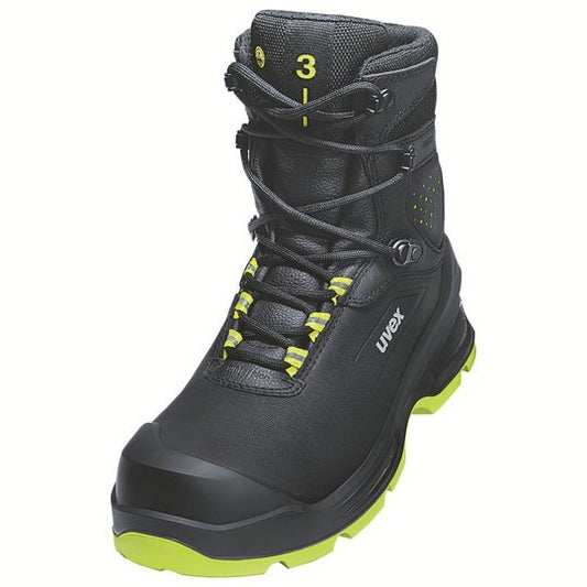 uvex 3 Stivali con lacci S3 FO CI SC SR nero vista laterale - Spidyshop