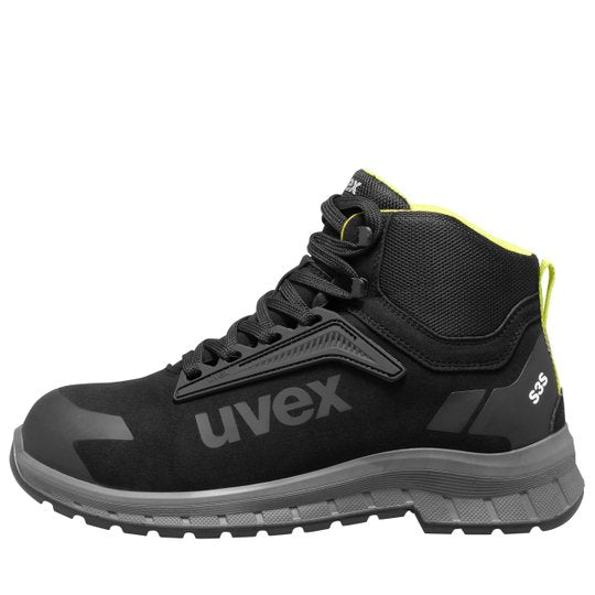 uvex 2 trend Stivali S3S - vista posteriore con anti-twist heel
