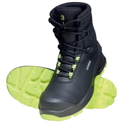 uvex 3 Stivali con lacci S3 dettaglio allacciatura uvex lacelock