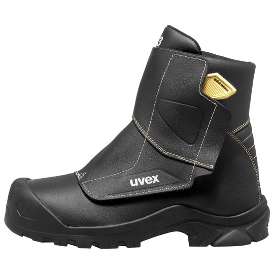 uvex 3 foundry - dettaglio sopratoe in gomma