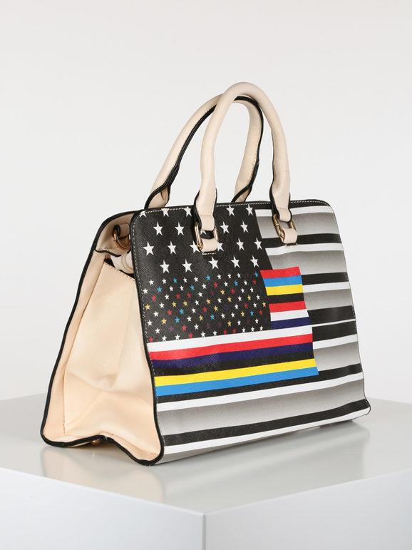 Solada Borsa a mano con stampe