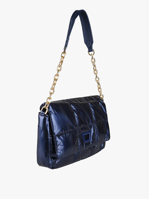 Solada Borsa donna puffer trapuntata con manico a catena