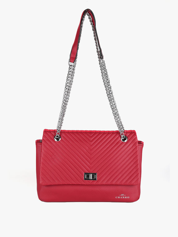 Charro Borsa donna trapuntata con catena